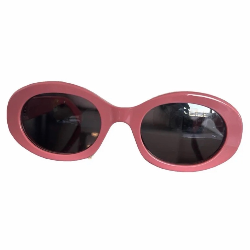 Celine Pink Oval Sunglasses